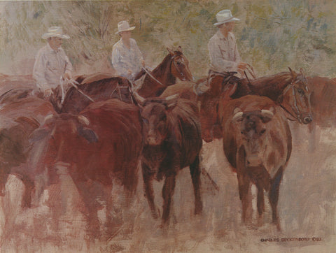 I - 125 Santa Gertrudis Cowboys