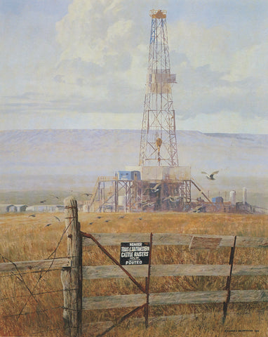 TQ - 5 Oil Rig - Blue Quail